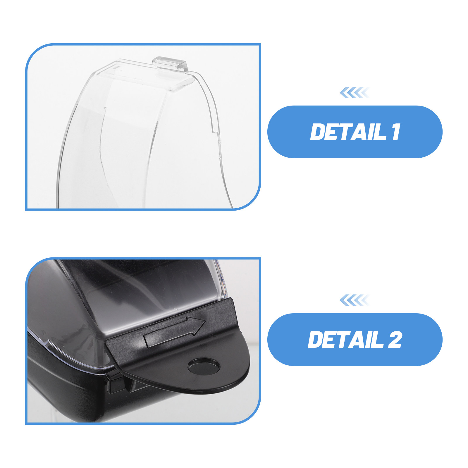 Swim Goggle Case with Clear Tr - Mask Case Hard Shell ulasan dan harga