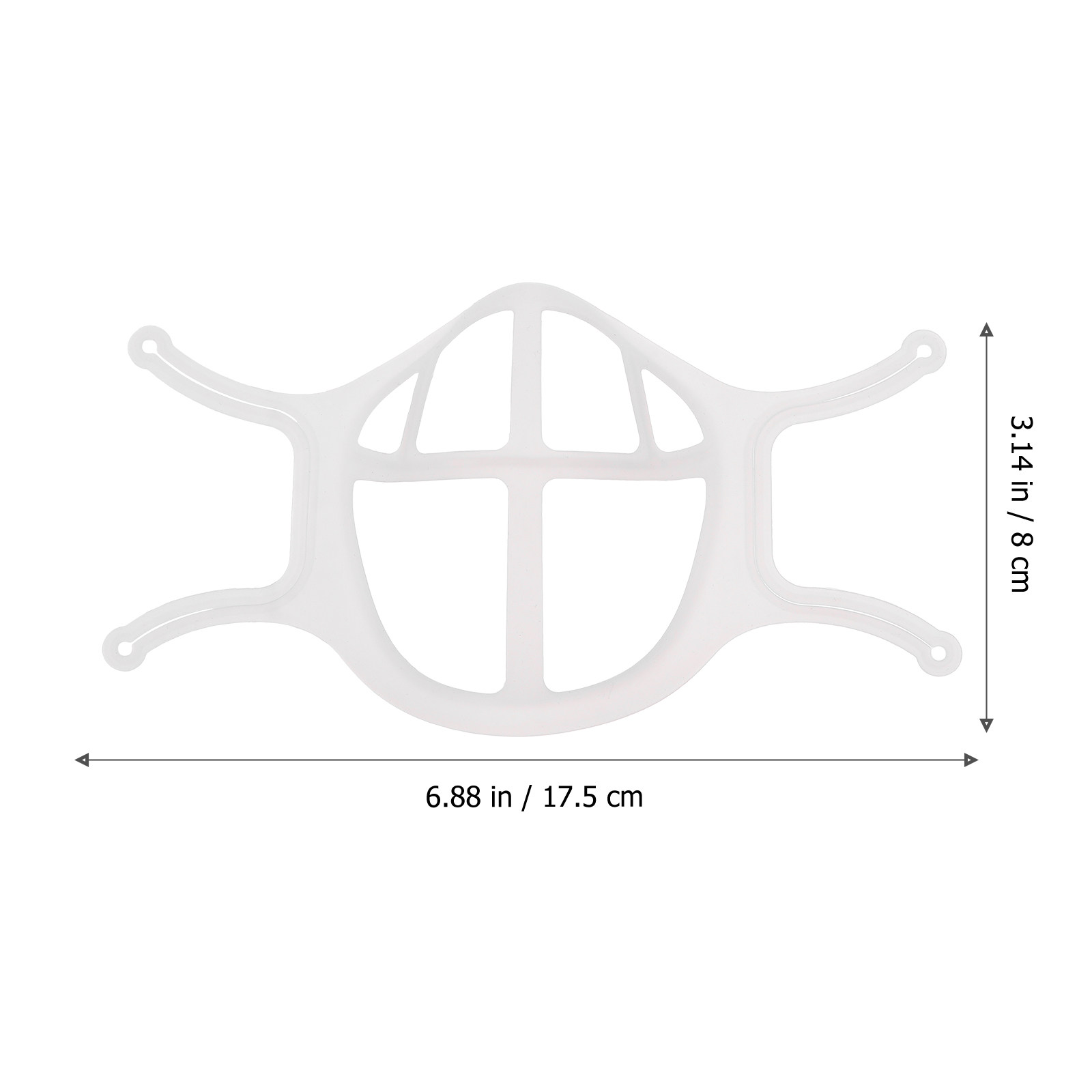 5Pcs Mask Bracket Silicone 3D  - Silicone Mask Bracket ulasan dan harga