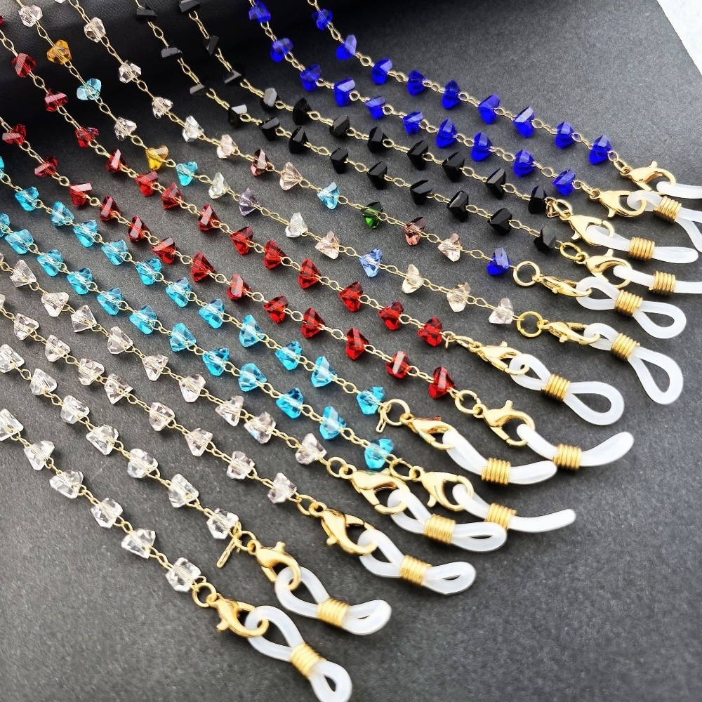 Fashion Accessory Triangle Cry - Mask Chain Holder ulasan dan harga