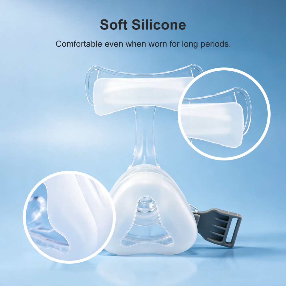 Comfort CPAP Nasal Mask Soft L - Silicone Mask Bracket ulasan dan harga