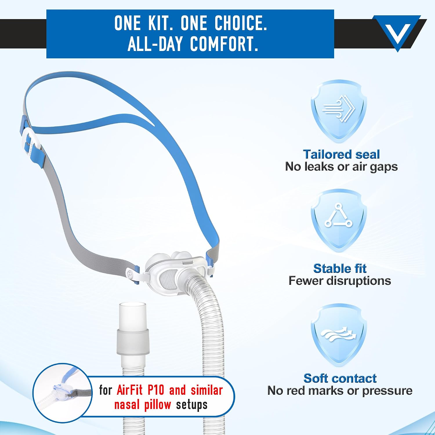 Compatible with P10 Nasal Pill - Silicone Mask Bracket ulasan dan harga